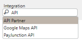 ezyVet Integration Dropdown