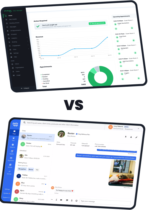 Chckvet vs PetsApp